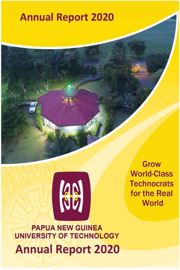 Annual report 2020 cover